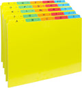 Iconikal A-Z Alphabetical Hanging File Folder Guide Dividers, Heavyweight 5 by Iconikal