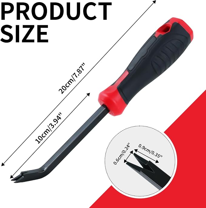 Staple Remover Heavy Duty Upholstery Stapler Remover Tool Staple Puller Lifter - Image 2