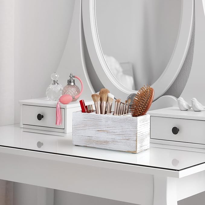 Pencil Pen Holder for Desk, Makeup Brush Holder Organizer for Bathroom Vanity - Image 5