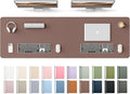 YSAGi Leather Desk Protector, Office Mat, Large Mouse Mat, Non-Slip PU Leather by YSAGi