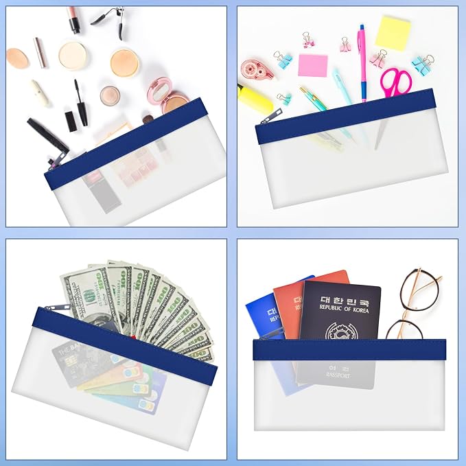 Clear Money Envelopes for Cash 7.6"x3.7" | Money Bags - Image 6