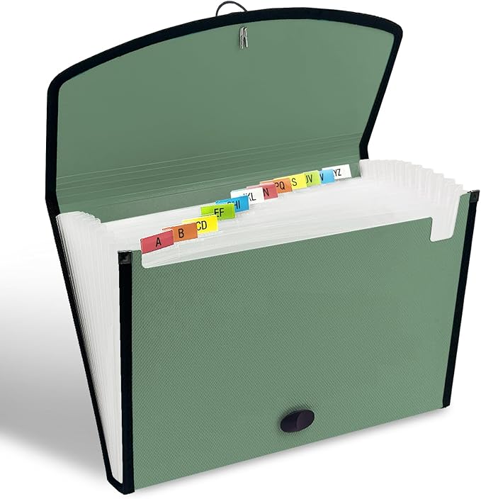 H4D 13-Pocket Accordion File Organizer - Image 2