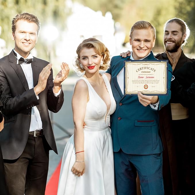 Fainne 50 Pcs Single Sided Certificate Holder Diploma Covers - Image 6