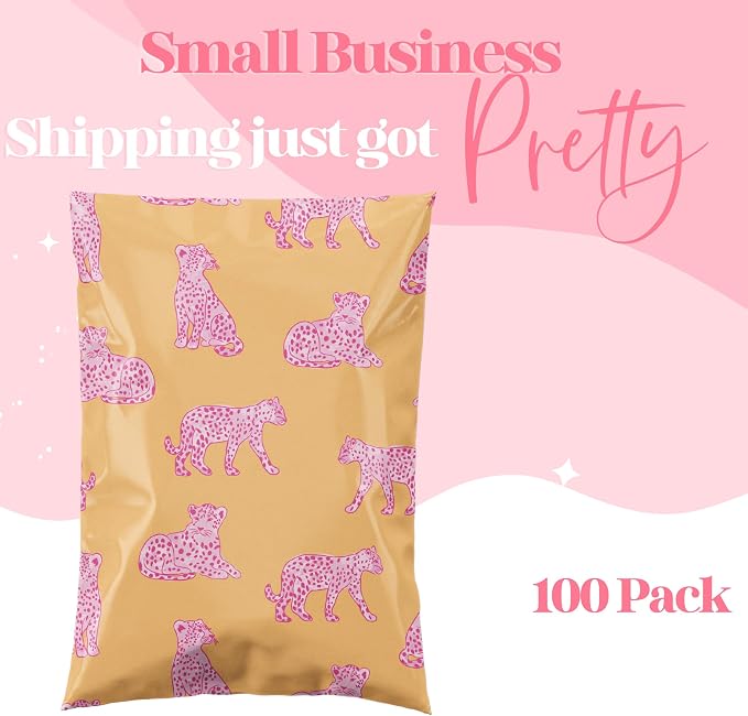 Pretty Package Store 6x9 Designer Poly Mailer 100 Pack Heavy Duty Waterproof - Image 6