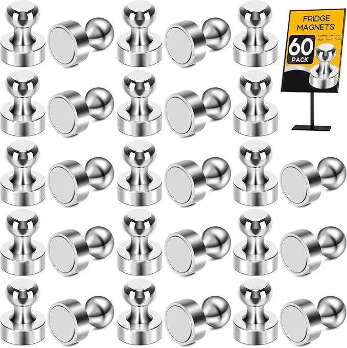 MIKEDE Whiteboard Magnets, Small Neodymium Refrigerator Magnets Office by MIKEDE