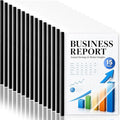 Report Covers with Sliding Bar 15 Packs Clear Report Covers Presentation Folders by ysuwekslu