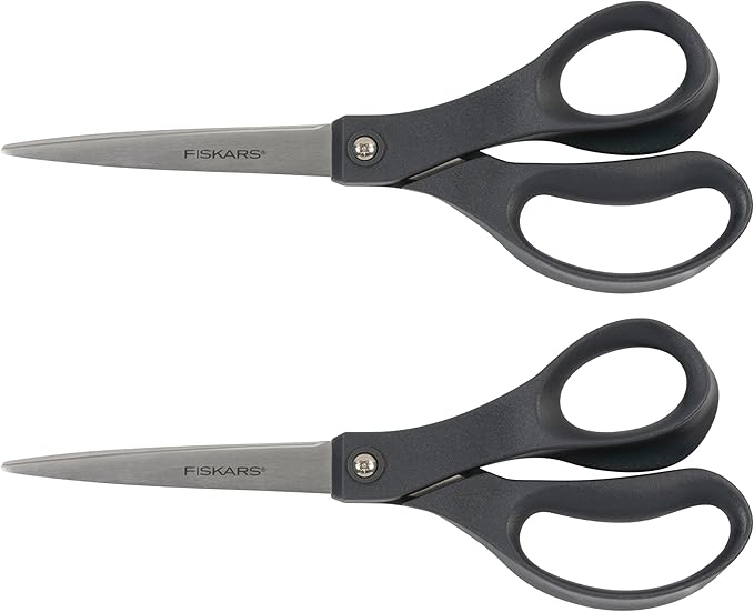 Fiskars 8” Everyday Stainless Steel Scissors - Image 2