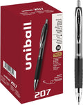 Uni-Ball 207 Retractable Gel Pens, Medium Point by uni-ball