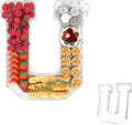 13.8" Acrylic Letter Charcuterie Tray, Charcuterie Letters Fillable Box by Tdsuco