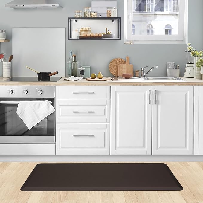 KitchenClouds Kitchen Mat Cushioned Anti Fatigue Kitchen Rug 17.3"x39" Water - Image 7