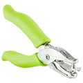 Single Hole Punch Metal Green, 1/4” Hole Puncher by Enday