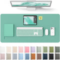 YSAGi Leather Desk Protector, Office Mat, Large Mouse Mat, Non-Slip PU Leather by YSAGi