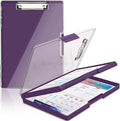 SFLHHDM Clipboard with Storage, Heavy Duty Clip Boards 8.5x11 with 2 Storage by SFLHHDM