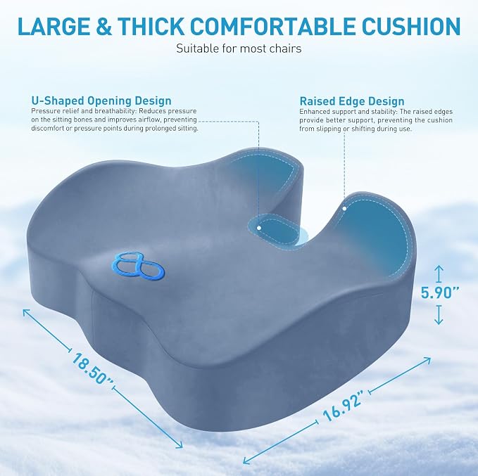 BlissTrends Extra Thick Seat Cushion - Image 2