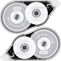 OWLKELA 2 Pack Plus Correction Tape, Tear-Resistant White Correction Tape by OWLKELA