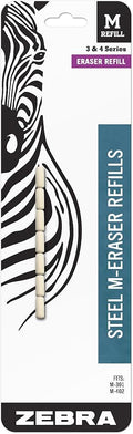 Zebra Pen Mechanical Pencil Eraser M-Refill by ZebraPen