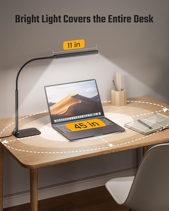 SUPERDANNY Eye-Caring LED Desk Lamp - Image 5