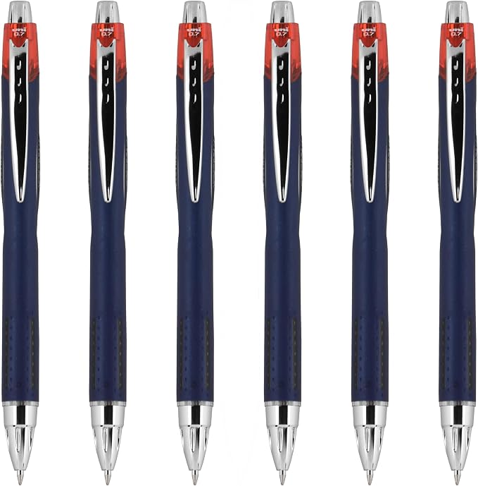 Uni-Ball Jetstream RT Ballpoint Pen, Fine Point, 6 Pens by uni-ball
