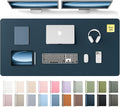 YSAGi Leather Desk Pad Protector, Office Desk Mat, Large Mouse Pad, Non-Slip PU by YSAGi