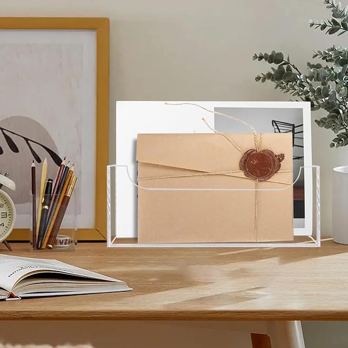 Acrylic Mail Holder Organizer Box - Image 6