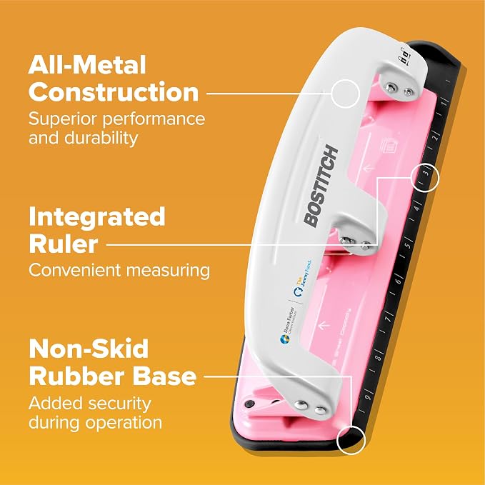 PaperPro inCOURAGE 12 Reduced Effort 3-Hole Punch, 12 Sheets - Image 7