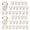 OWLFAVO 40pcs Cat Shape Paper Clips by OWLFAVO