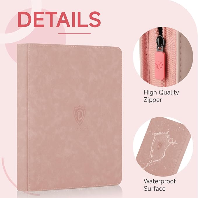 Card Binder with 1024 Cards, 16 Pocket Trading Card Binder Includes 32 Page - Image 2