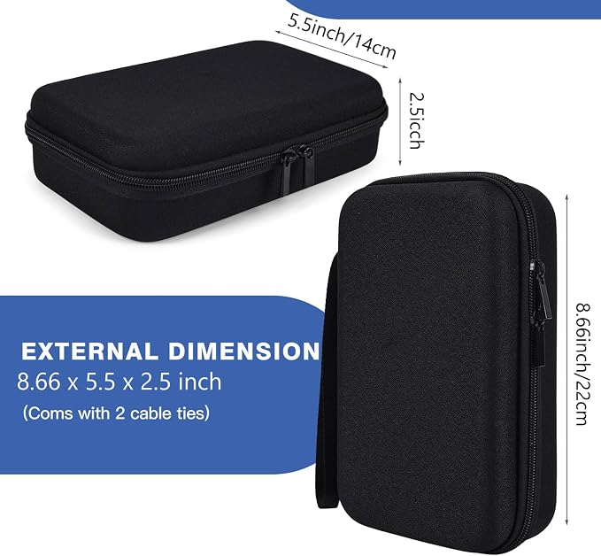 Hard Travel Electronic Organizer Case - Image 3