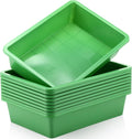 Hoteam 10 Pcs Flat Storage Organizer Tray Bin Paper Tray by Hoteam