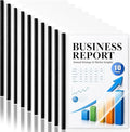 Report Covers with Sliding Bar 10 Packs Clear Report Covers Presentation Folders by ysuwekslu