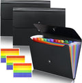 Cesil 3Pcs Accordian File Organizer Expanding File Folder, 13 Pockets File by CesilOfficeSupplies
