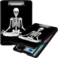 Sitting Skull A4 Clipboard by Unknown