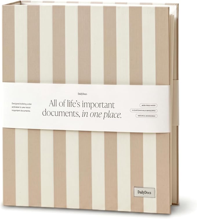 Document Organizer Binder for Important Papers & Passports by Unknown