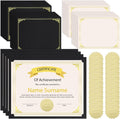 WSICSE 72 Pcs Certificate Kit, Includes 24 Pcs Black Certificate Holders & 24 by WSICSE