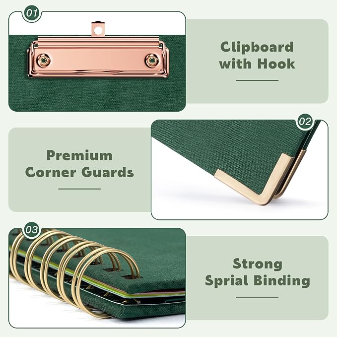 EYROZILL Clipboard with Storage, Clipboards - Image 4