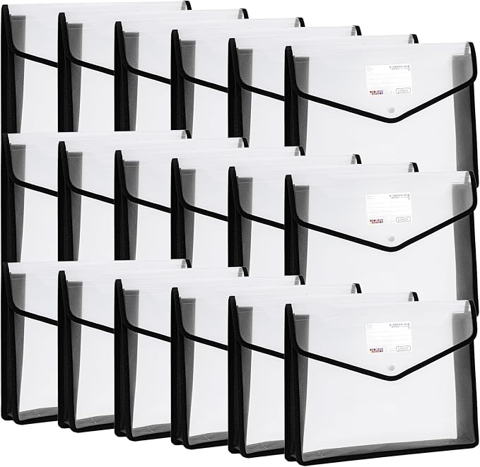 YoeeJob Plastic File Folders Legal Size Expandable Document Folder by YoeeJob