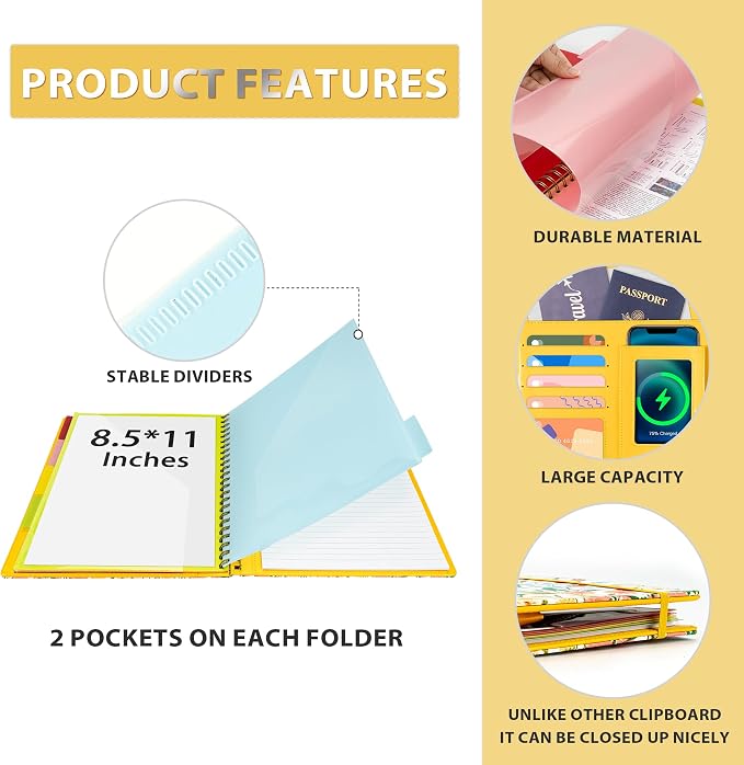 Ospelelf Clipboard with Storage - Image 4