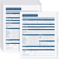 Faccito 35 Pcs Confidential Employee Record Folder Bulk Employee File Folders by Faccito