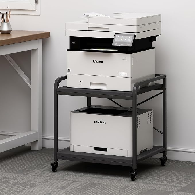 Fannova 2 Tier Under Desk Printer Stand by Fannova