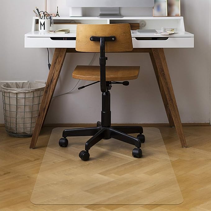 Azadx Large Chair Mat for Hardwood Floor 48 x 59'', Plastic Floor Mat for - Image 7