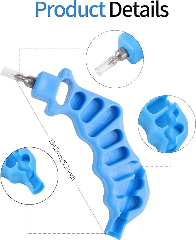 2-in-One Drip Irrigation Tubing Hole Punch Fitting Insertion Tools Drip Tube - Image 2