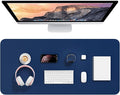 Hsurbtra Desk Pad, 35.5" x 17" PU Leather Desk Mat, XXL Extended Mouse Pad by Hsurbtra