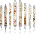 Ireer 8 Pcs Ballpoint Pens for Women 1.00 mm Cute Black Ink Fancy Pens Fine by Ireer