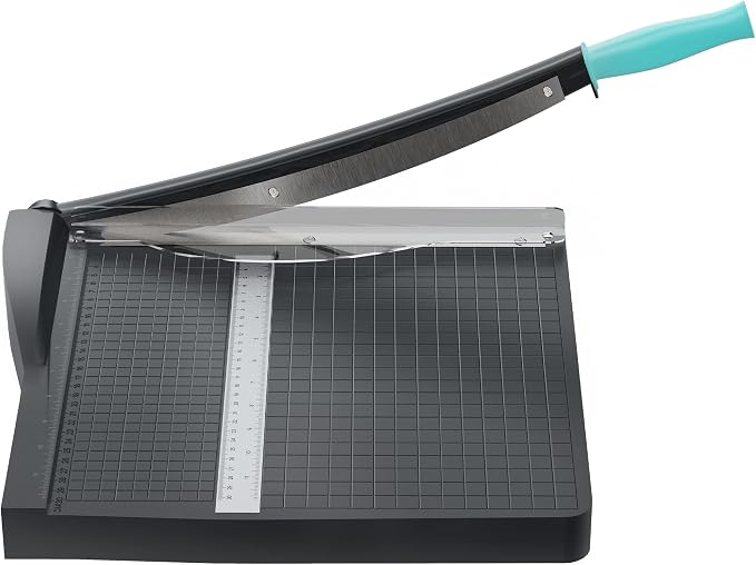 Papercutter 12" Cut Length Guillotine Paper Cutter by Unknown