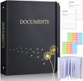 XKDOUS Important Document Organizer Emergency Binder Life Organizer Folio by XKDOUS