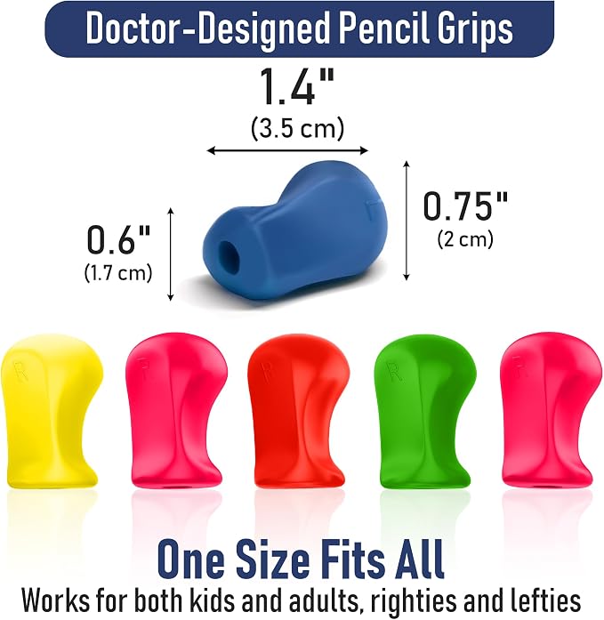 The Pencil Grip Neon Grippers 6-Pack, Pencil Grips - Image 7