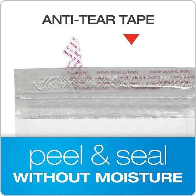 Quality Park Bubble Mailers, 6 x 9 Inch, Padded Envelopes, Shipping Envelopes - Image 4