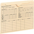 Smead Employee Record File Jacket, Reinforced Straight-Cut Tab, Flat-No by SMEAD