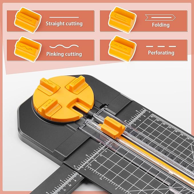 Worklion Scrapbooking Cutting Tool: Paper Cutter 4 in 1 - Image 2