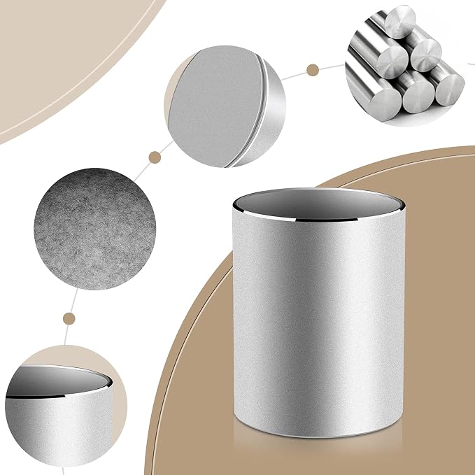 Vaydeer Metal Pen Holder Aluminum Pencil Holder - Image 4